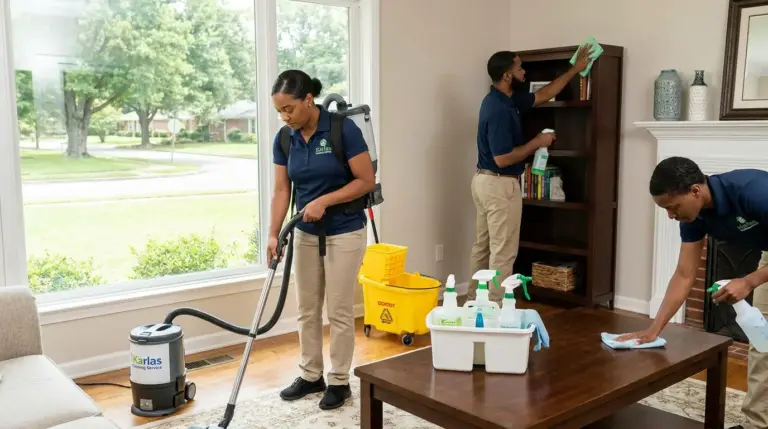 Reliable cleaning equipment in a home