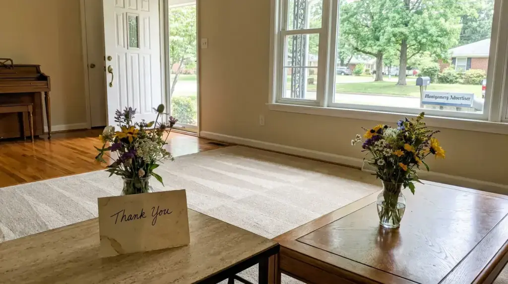 customer jobsite proof by Karlas Cleaning Service in Montgomery, AL