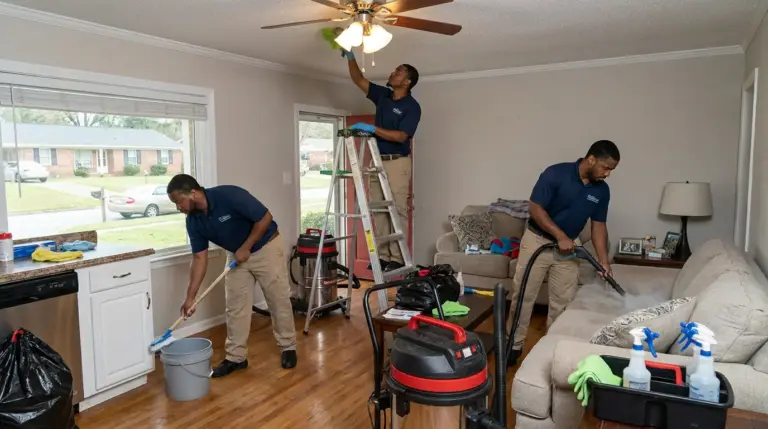 Detailed scrubbing of surfaces